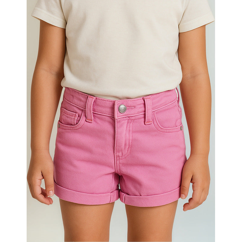 Short De Niña Con Ajustador Interior Mod.c06-9e14aa Losan®