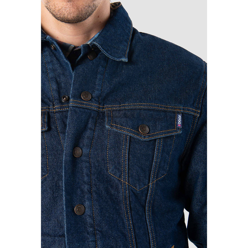 Chamarra Vaquera De Mezclilla Regular Fit Para Hombre Oggi®