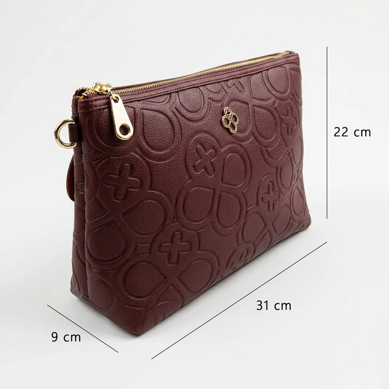 Bolso Crossbody Para Mujer Mod. Ji 267 Marca Jaime Ibiza® Ancora Geométrico Níquel