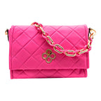 Bolsa Flap Jaime Ibiza Para Mujer Color Rosa Oro
