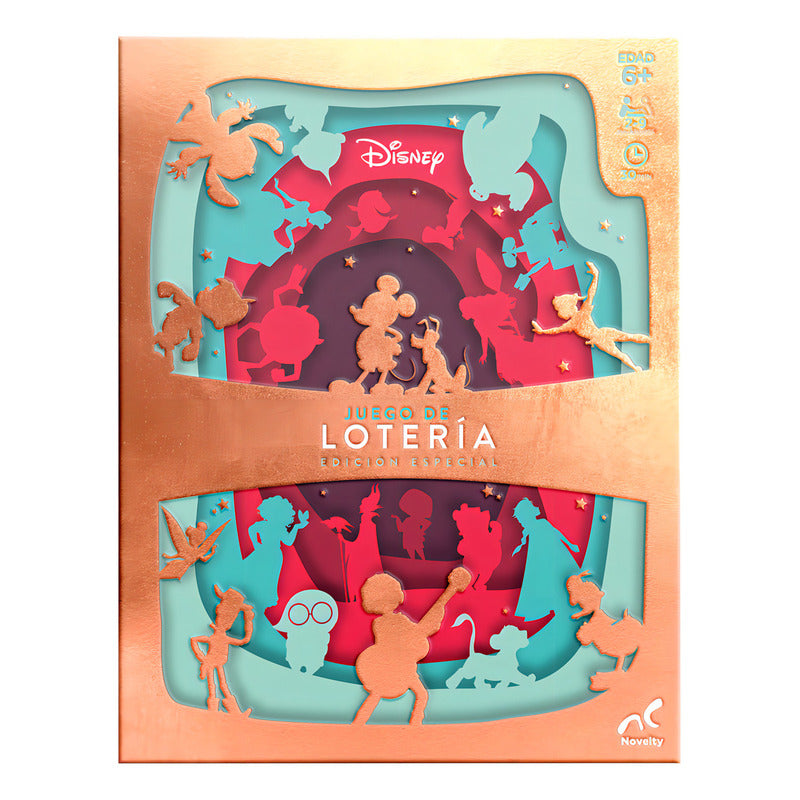 Disney Juego De Lotería Edición Especial Juego De Mesa Familiar Cartas Ilustradas 2 A 9 Jugadores Niños 6 Años Novelty