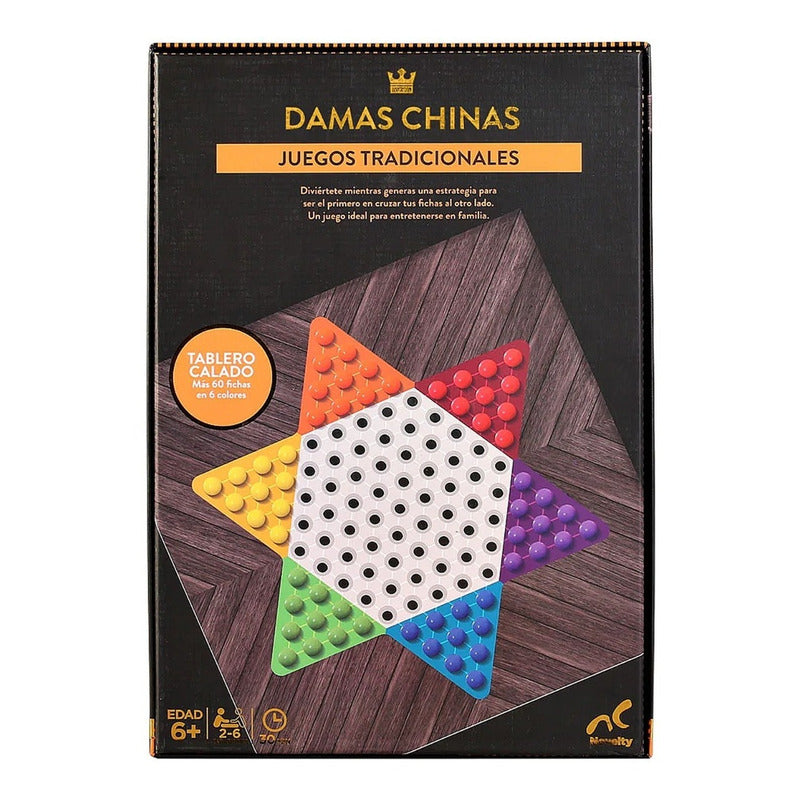 Juego De Mesa Damas Chinas Mod.jca-2929 Marca Novelty®