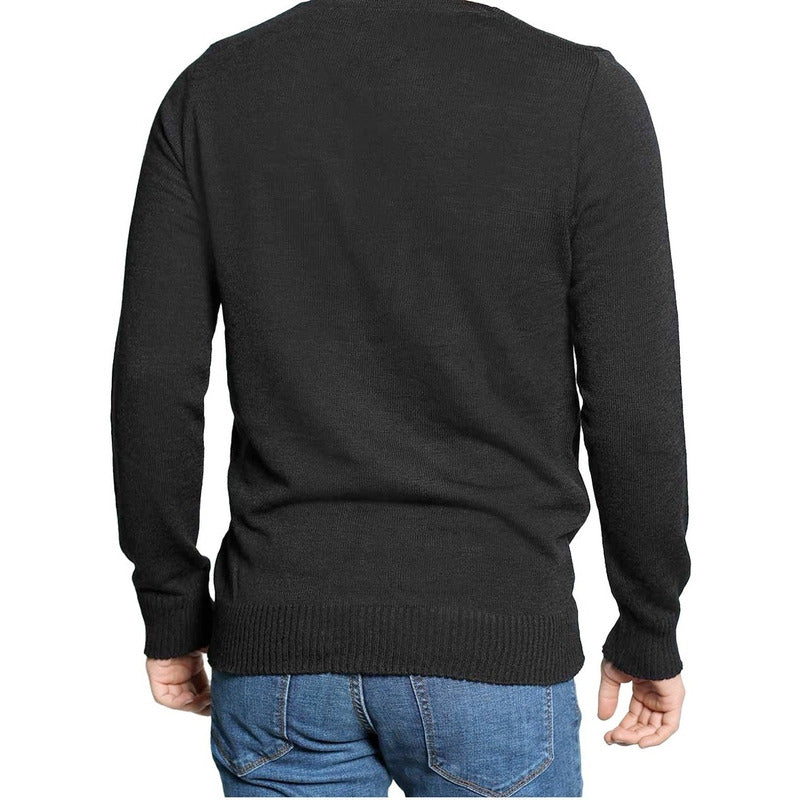 Sueter Casual Para Hombre Mod. E05300 Marca Bobois®