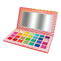 Paleta Sombras Trend Beauty Colorful 28 Tonos Mate Satinados Vibrantes Correspondiente A La Imagen