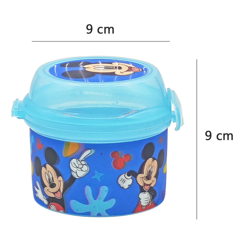 Topper Recipiente Para Comida Diseño Lenticular Niños