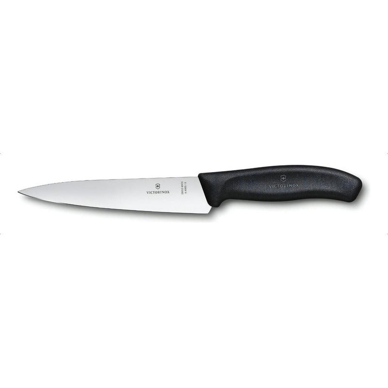 Cuchillo Swiss Classic 15cm Mod. 6.8003.15 Marca Victorinox® Negro