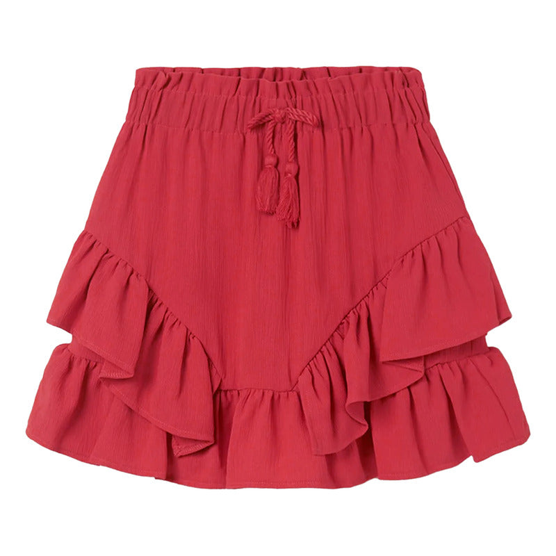 Falda Holanes Para Niña Mod.6903 Carmin Marca Mayoral®