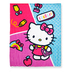 Cobertor Ligero Super Suave Matrimonial Diseños Providencia® Hello Kitty Funday 850 G Multicolor