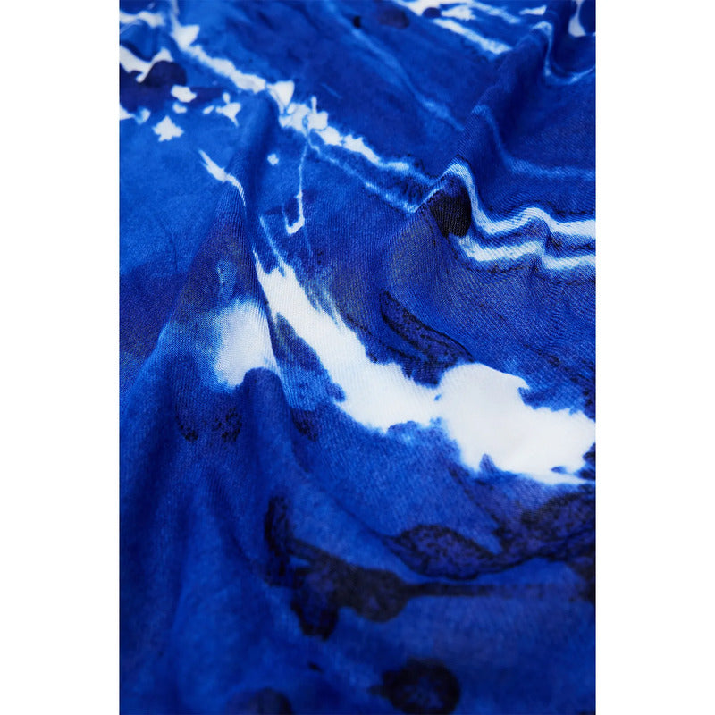 Chalina Ligera Suave Casual Para Mujer Marca Desigual® Multicolor 25sawa17/5010 Unitalla