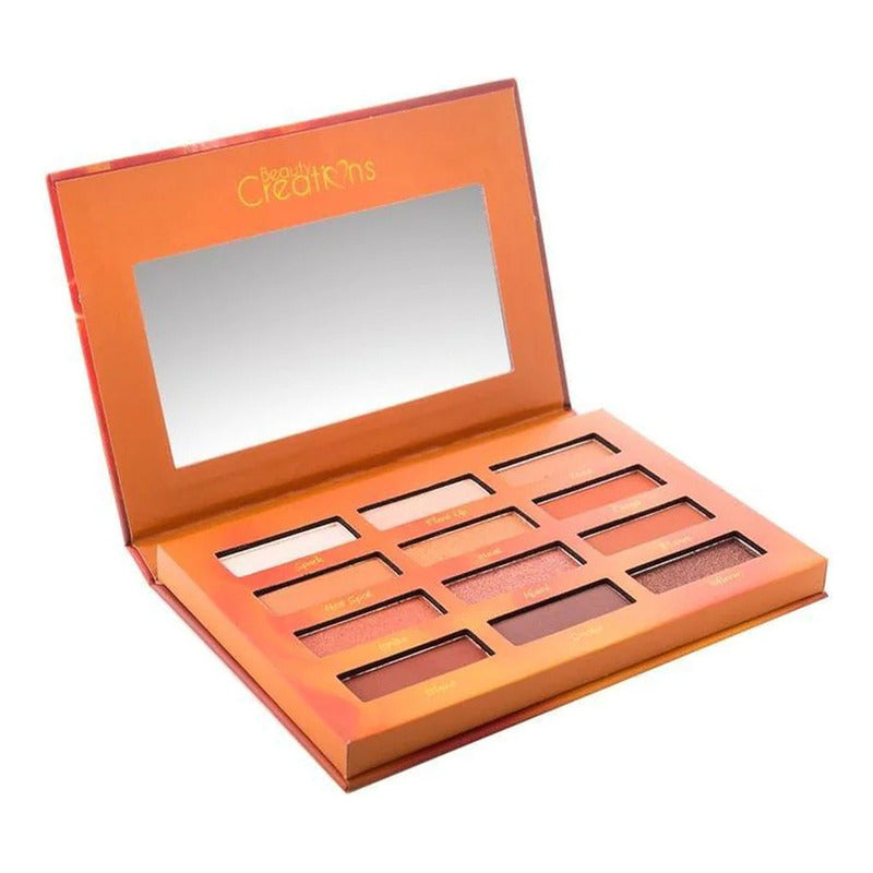 Sombras Para Ojos Mod.hot Fire Marca Beauty Creations® Multi