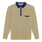 Playera Manga Larga Para Hombre Marca Polo Mode Gens®