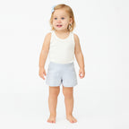 Short Con Flores Bordadas Para Bebe Mod.018-9002al Losan®