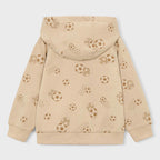 Sudadera Ligera Para Niño Mod.3435 Marca Mayoral® 10 Años Nuez Pelotas
