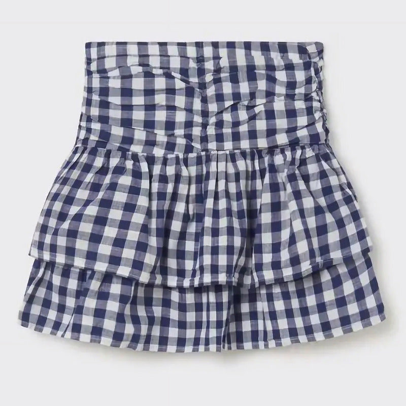 Falda De Niña Mod.6904 Indigo Marca Mayoral® Índigo Geométrico 14 Años