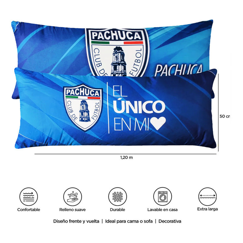 Almohada Súper Jumbo 120x50 Equipos Futbol Providencia®