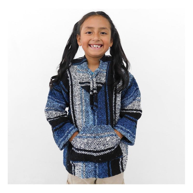 Sudadera Canguro Artesanal De Jerga Infantil