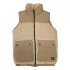 Chaleco Aborregado Para Caballero Mod.h45307 Marca Bobois® Beige Lisa M