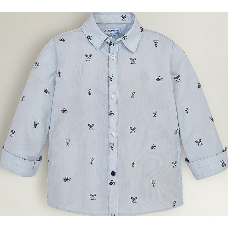 Camisa De Niño Manga Larga Mod.3137 Marca Mayoral®