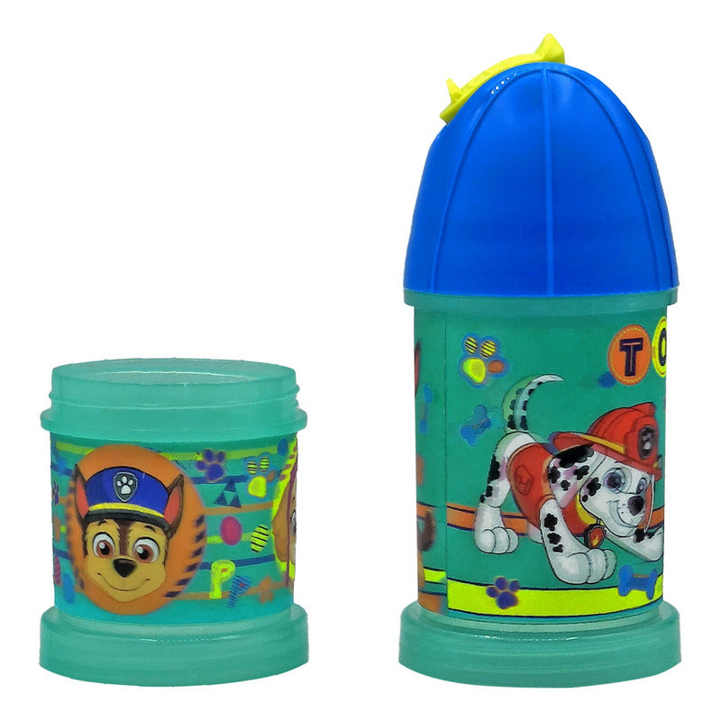 Botella De Agua Con Compartimento Diseño Infantil