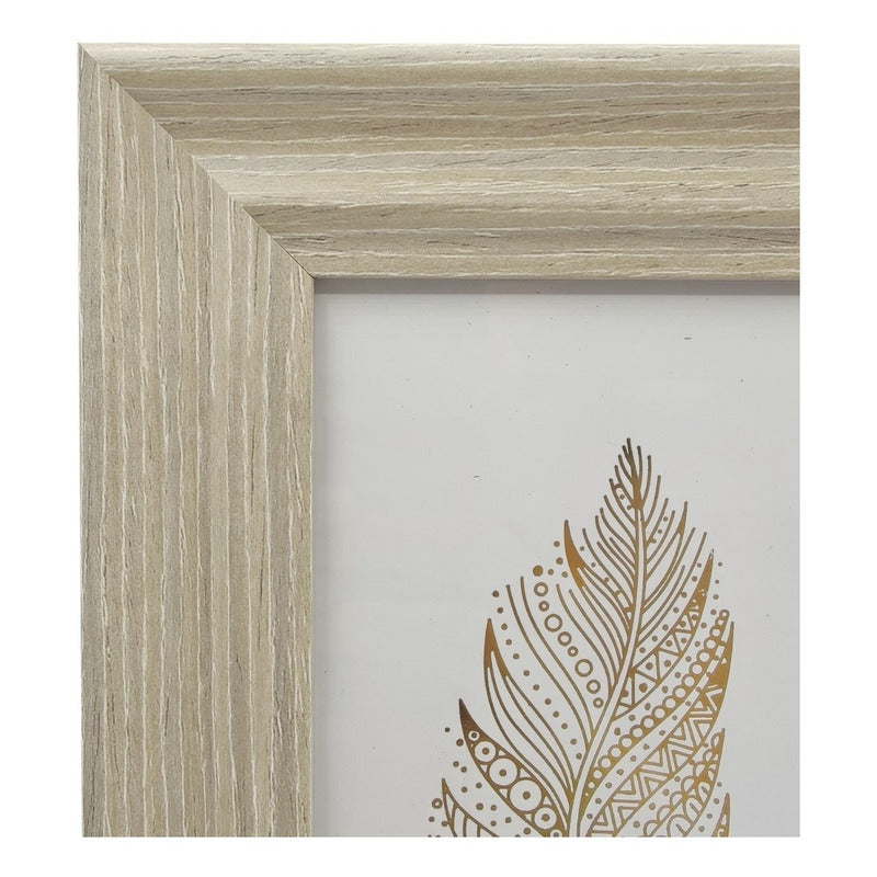 Portarretrato Con Marco Plástico-vidrio Para Mesa