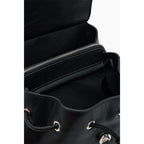 Mochila Mediana Trenzada Para Mujer 26sakp19/2000 Desigual® Negro Liso