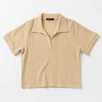 Blusa Holgada Ligera Para Mujer Mod. S1192 Marca Julys® Nude Geométrico G