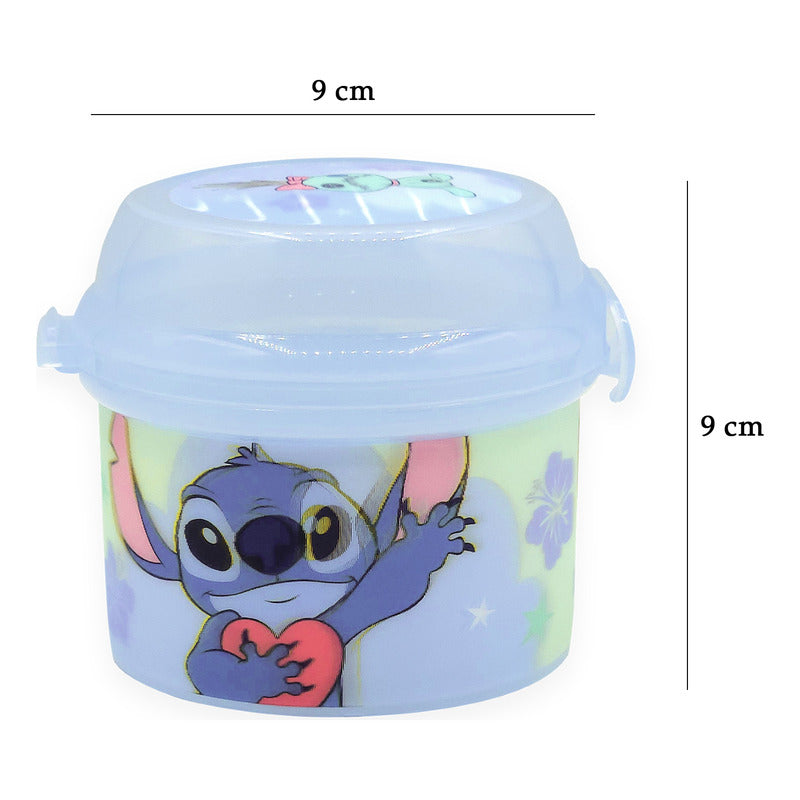 Topper Recipiente Para Comida Diseño Lenticular Niños