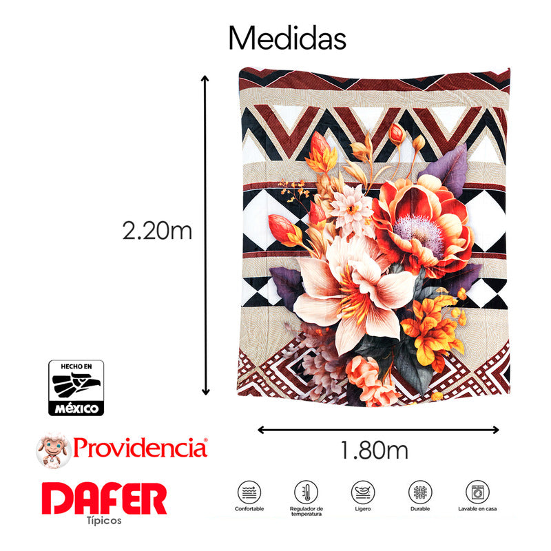 Cobertor Borrega Providencia® Matrimonial Diseños