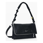 Bolso Pequeño Con Bordado Para Mujer 26saxpax/2000 Desigual® Negro Floreado Níquel