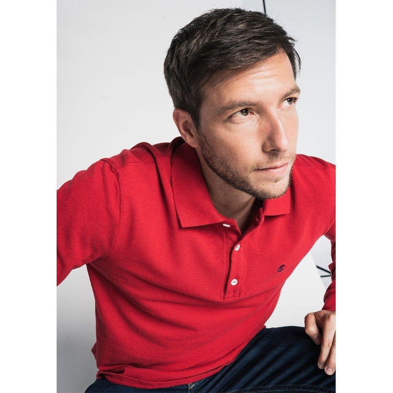 Playera Polo Básico Mod.2194426-d Marca Centauro®