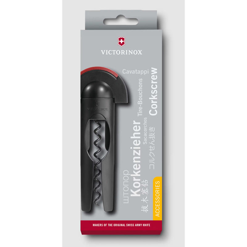 Sacacorchos Con Corta Precinto Mod.7.6924 Marca Victorinox® Negro