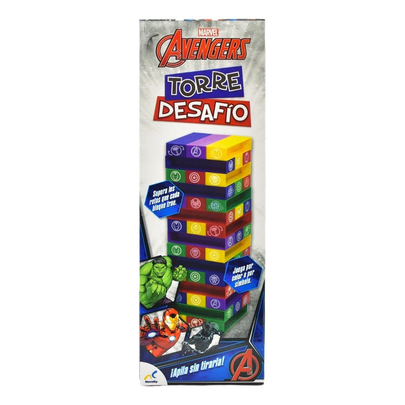Juego De Mesa Novelty Marvel Avengers Torre Desafio