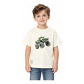 Playera Casual Para Niño Mod.3069 Marca Mayoral® Nata Monster Truck 3 Años Lisa