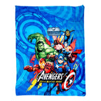 Cobertor Ligero Super Suave Matrimonial Diseños Providencia® The Avengers 850 G Multicolor