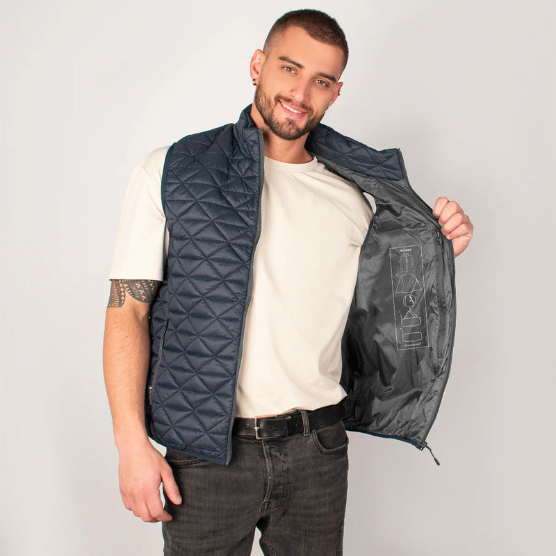 Chaleco Ligero De Hombre Cw86-vpol7051r Marca Greenlander®