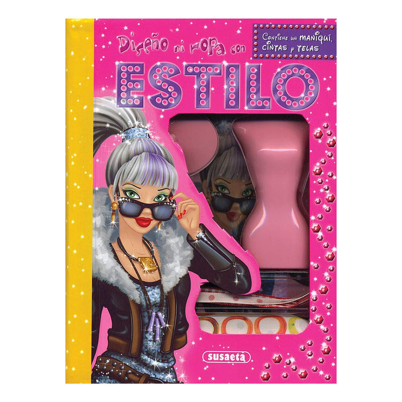 Juego Libro Diseño Mi Ropa Con Estilo Marca Susaeta®