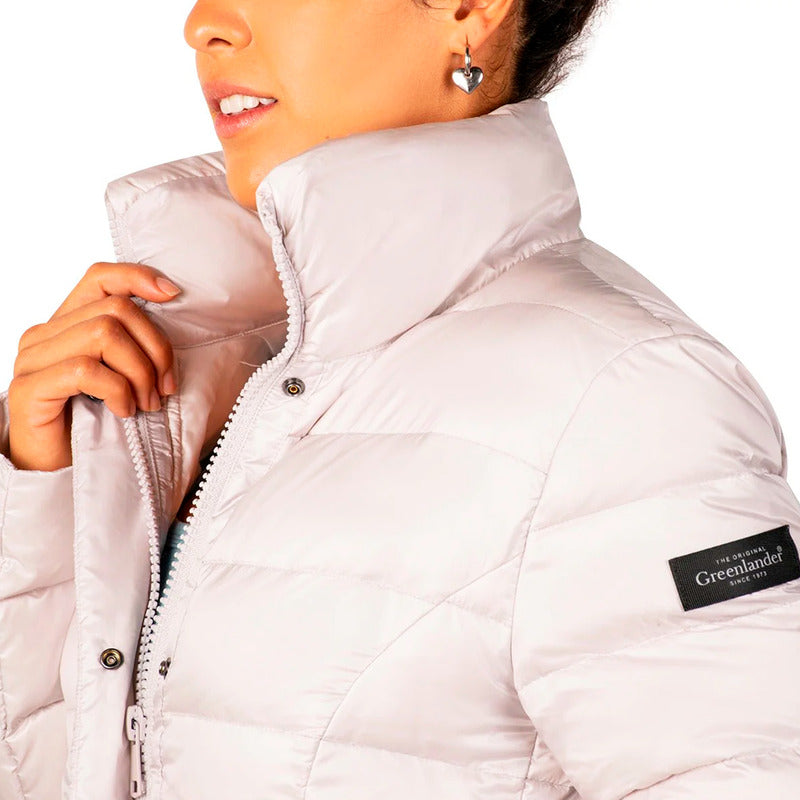 Chamarra Larga Para Mujer Mod. Dw86-pol7101 Greenlander®