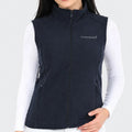 Chaleco Fleece Para Mujer Mod. Dw89-vfce8324 Greenlander® Navy Lisa Eg