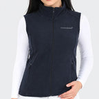 Chaleco Fleece Para Mujer Mod. Dw89-vfce8324 Greenlander® Navy Lisa Eg