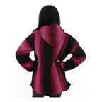 Suéter Poncho Canguro Artesanal Hoodie Acrilico Colores