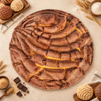 Frazada Divertida Circular Suave Marca Providencia® Marrón Concha Chocolate