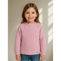 Sueter Tejido Para Niña Mod. 4354 Marca Mayoral® Rosa Claro Tejido 8
