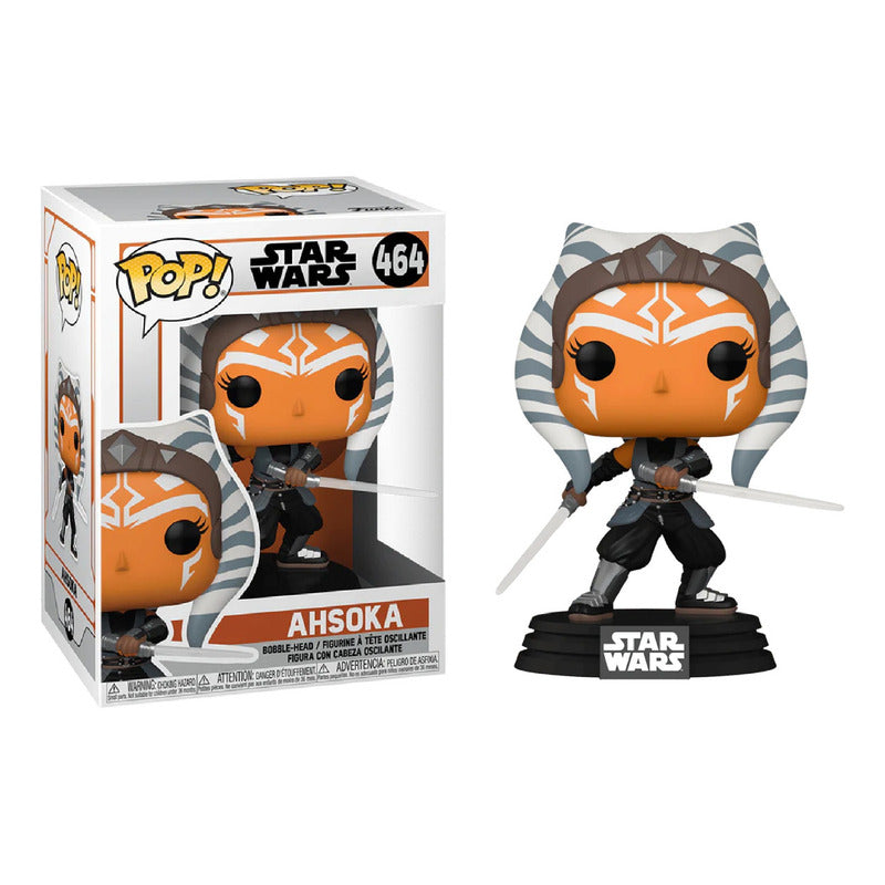 Funko Pop® Ahsoka 464 Star Wars Figura Con Cabeza Oscilante