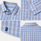 Camisa Semiformal Para Bebé Cuadros Manga Larga Mayoral® Celeste Cuadriculado 36 Meses
