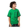 Playera Oversize Fit Para Niño Mod.6046 Marca Mayoral Clorofila Líneas 8 Años Lisa