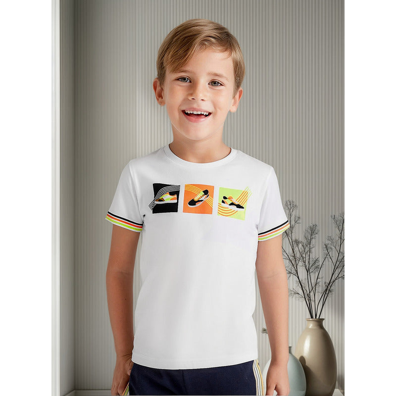 Playera Cómoda Para Niño Mod.3024 Marca Mayoral®