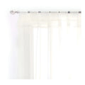 Cortinas Translúcidas Cortas Tergal Beige Vianney Tergal Beige