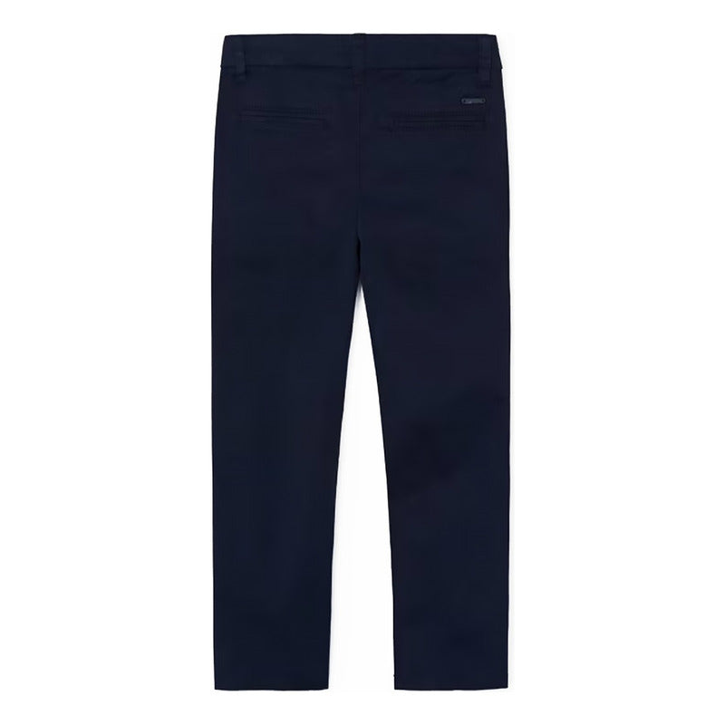 Pantalón Casual Para Niño Mod.512 Marca Mayoral® Azul Oscuro Liso 5