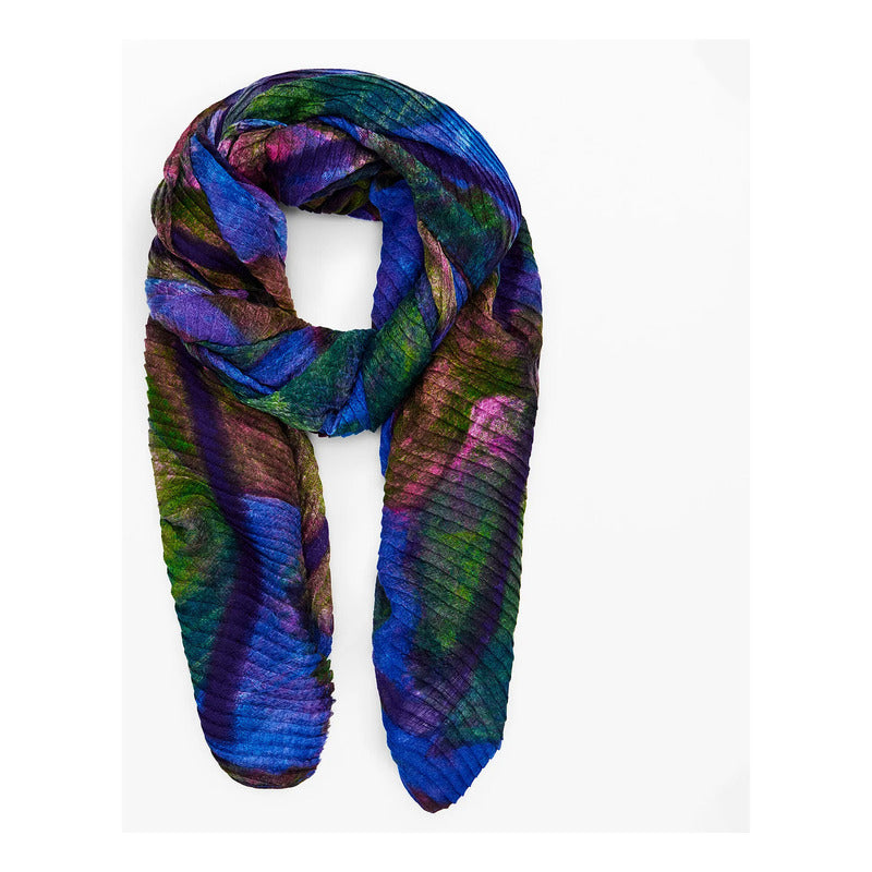 Pashmina Ligera Suave Casual Para Mujer Marca Desigual® Multicolor 25sawa20/3017 Unitalla