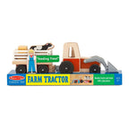Juego De Madera Tractor De Granja De Mellisa And Doug 8 Corral